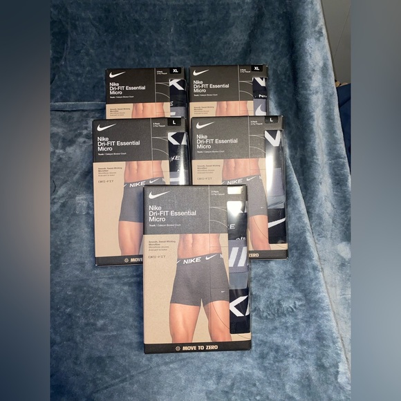 Nike Dri-FIT Essential Micro Trunk 3-Pack - Picture 2 of 5
